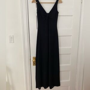 New with tags! Brenda Beddome black maxi dress with twist front